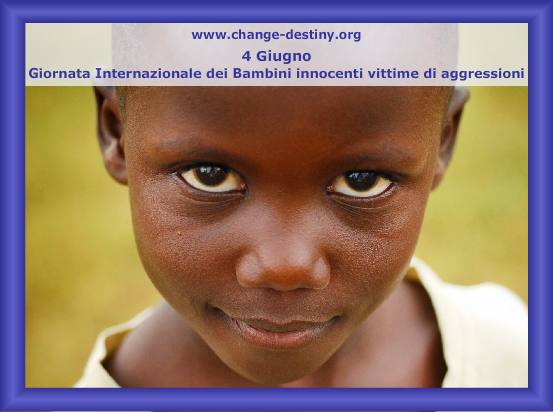Giornata Internazionale dei Bambini innocenti vittime di aggressioni