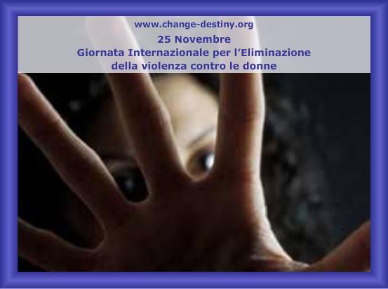 Giornata Internazionale per l'Eliminazione della violenza contro le donne