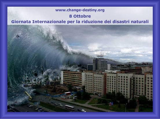 Giornata Internazionale per la riduzione dei disastri naturali
